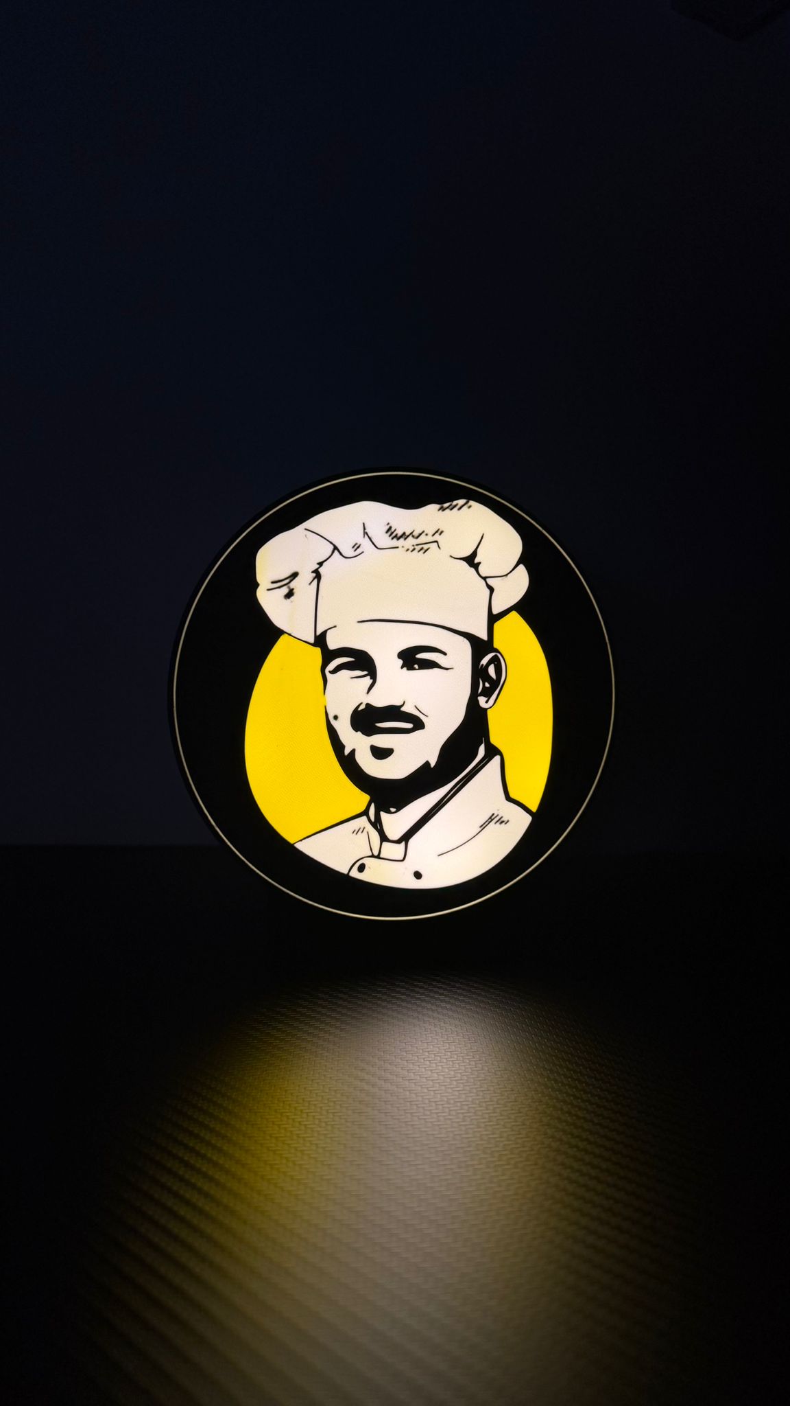 Logo luminos personalizat