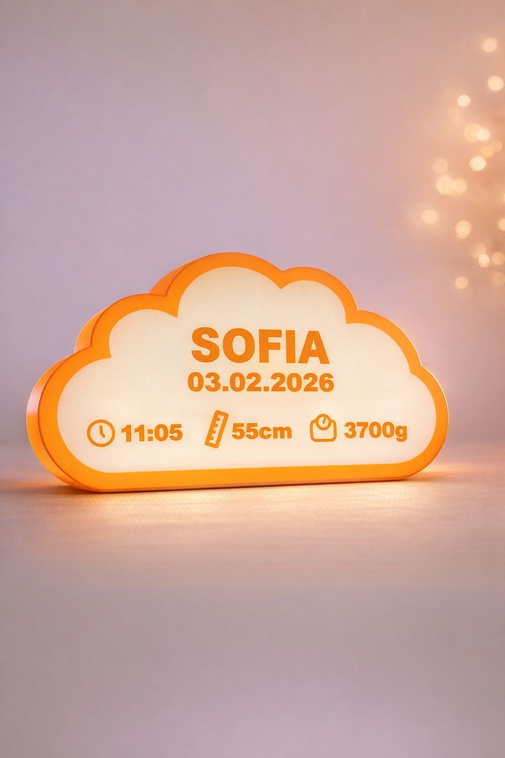 Lightbox cadou nou nascut